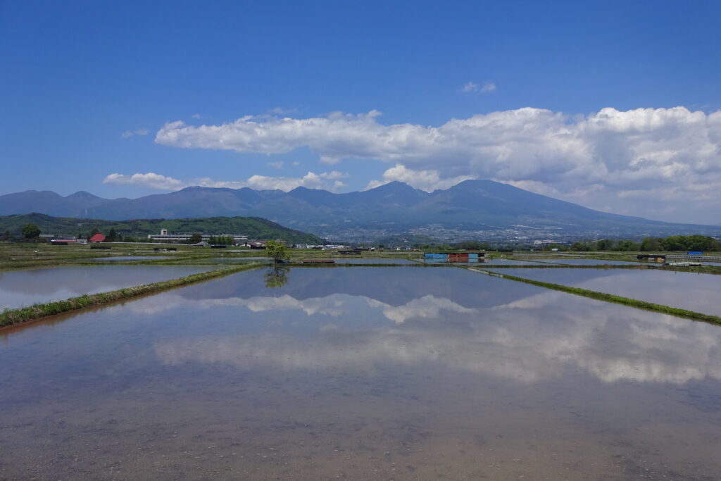 「豊作を浅間に願う五郎兵衛新田｣(比田井亜紀)